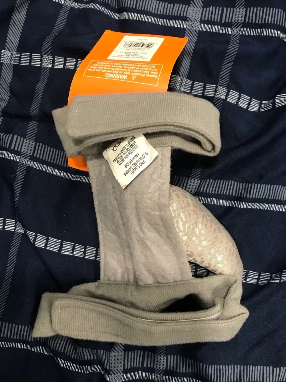 Hyde & Eek! Boutique Brown Shark Fin Pet Vest